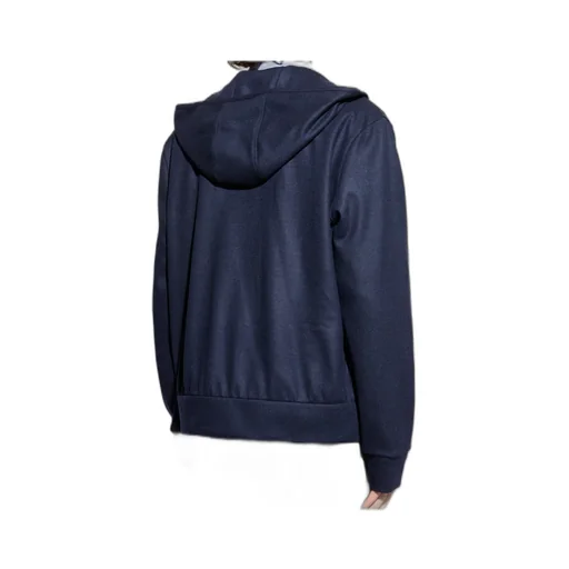 Moncler Logo Patch Button-Up Hoodie