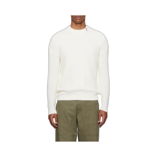Moncler Logo Patch Crewneck Jumper