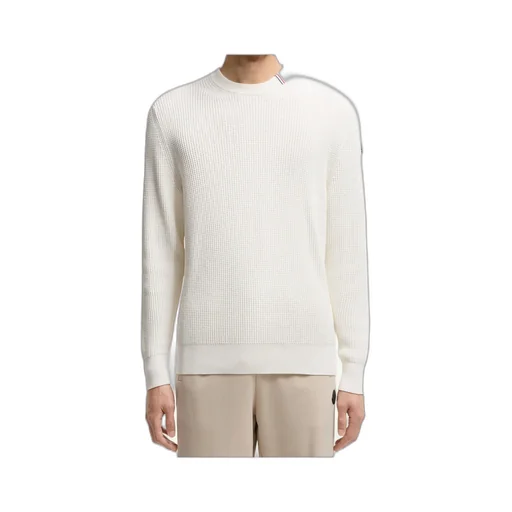 Moncler Logo Patch Crewneck Jumper