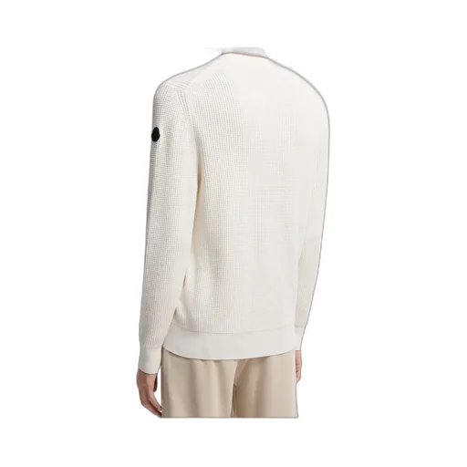 Moncler Logo Patch Crewneck Jumper