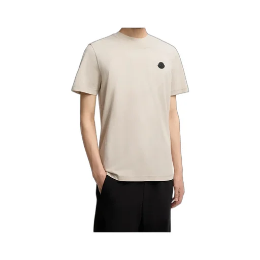 Moncler Logo Patch Crewneck T-Shirt