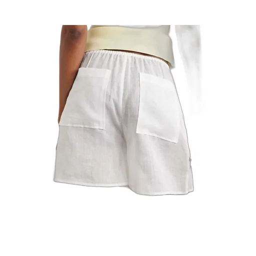 TotÊMe Elasticated-Waistband Straight Hem Shorts