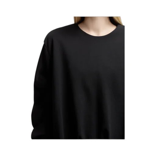 Moncler Pleated Crewneck Sweatshirt