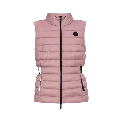Moncler Logo Patch Zip-Up Padded Vest