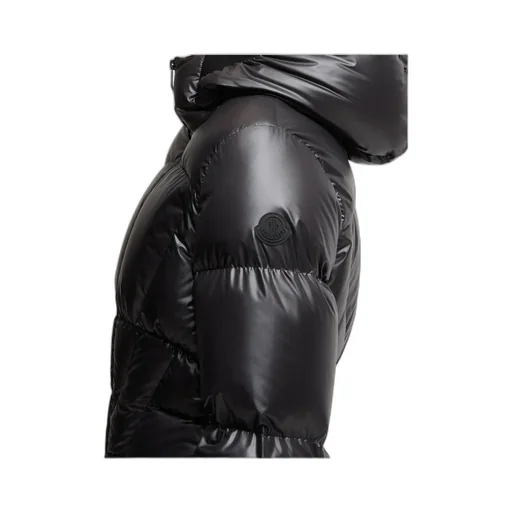 Moncler Wineck Hooded Quilted Short Down Jacket