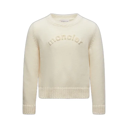 Textured Logo Wool Jumper