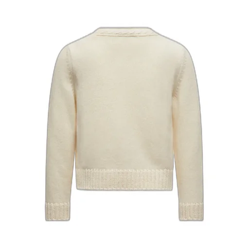 Textured Logo Wool Jumper