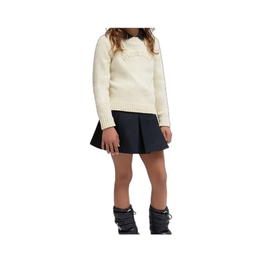 Textured Logo Wool Jumper