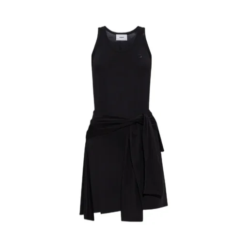 Tie-Front Mini Dress