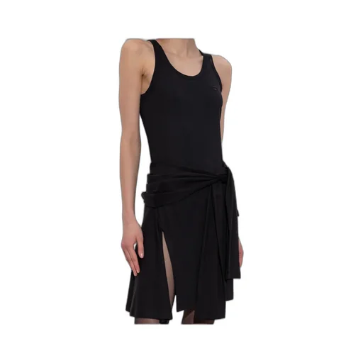 Tie-Front Mini Dress