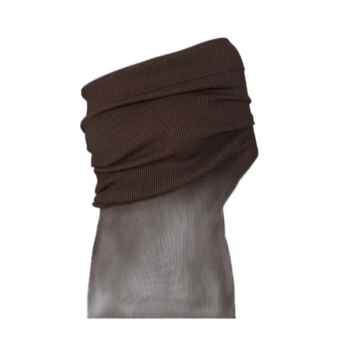 Rick Owens Athena One-Shoulder Knitted Dress