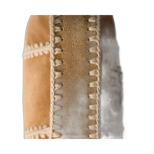 Wander Suede And Crochet Bag