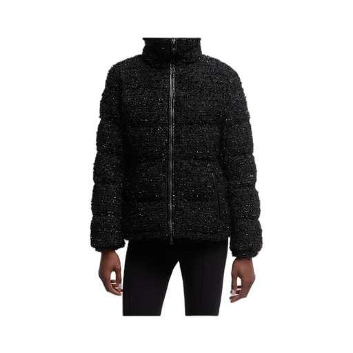 Moncler Urbel Tweed Short Down Jacket