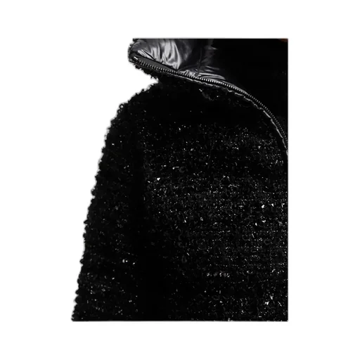 Moncler Urbel Tweed Short Down Jacket
