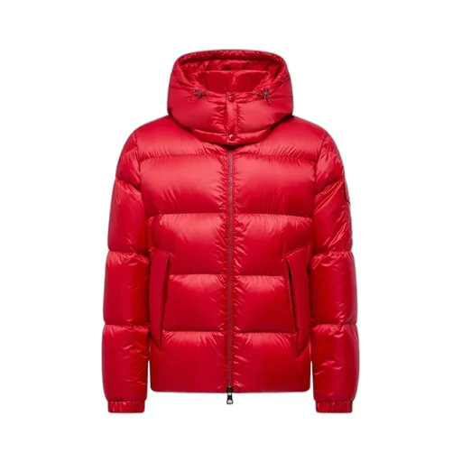 Moncler Logo Patch Hooded Puffer Jacket