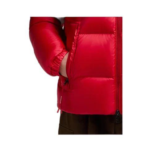 Moncler Logo Patch Hooded Puffer Jacket
