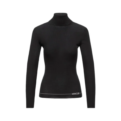 Moncler Turtleneck Long Sleeved Knitted Top