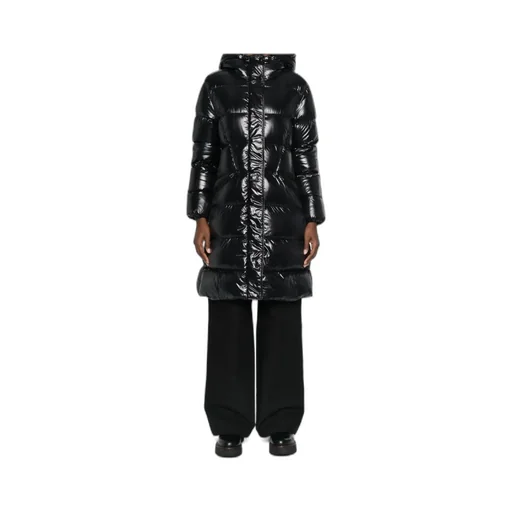 Bellevue Hooded Long Down Jacket