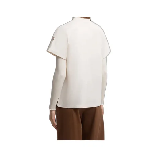 Moncler Logo Embroidered Crewneck T-Shirt