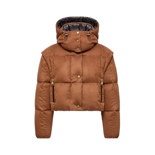 Paterne 2-In-1 Hooded Short Down Jacket