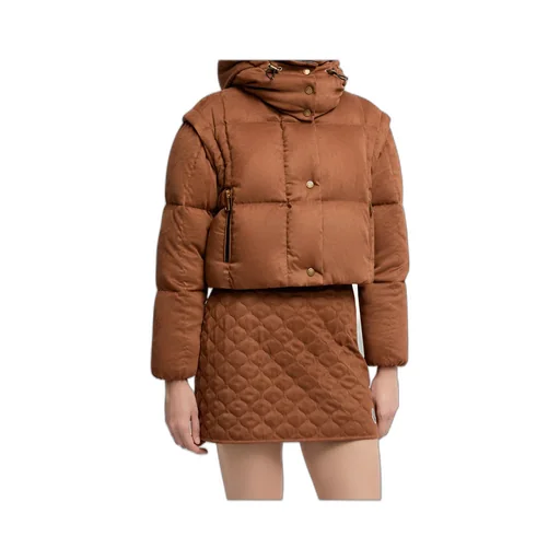Paterne 2-In-1 Hooded Short Down Jacket
