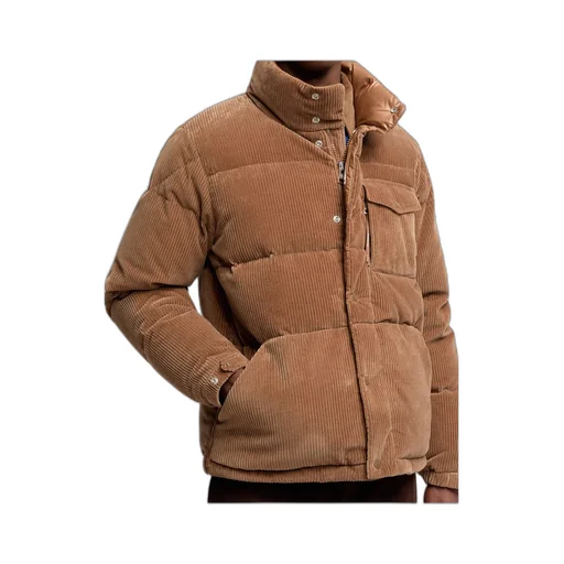 Moncler Serrant Logo Patch Padded Jacket