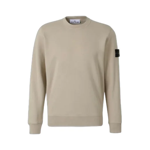 Stone Island Logo Patch Crewneck Sweatshirt
