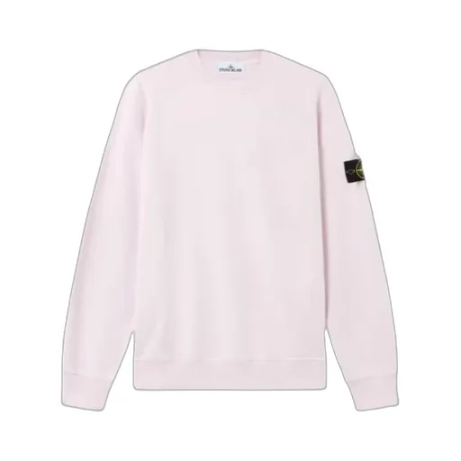 Stone Island Logo Patch Crewneck Sweatshirt