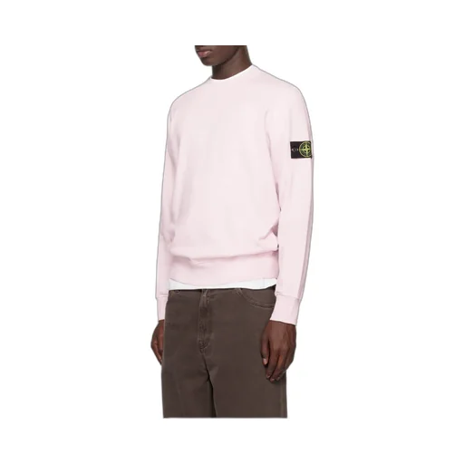 Stone Island Logo Patch Crewneck Sweatshirt