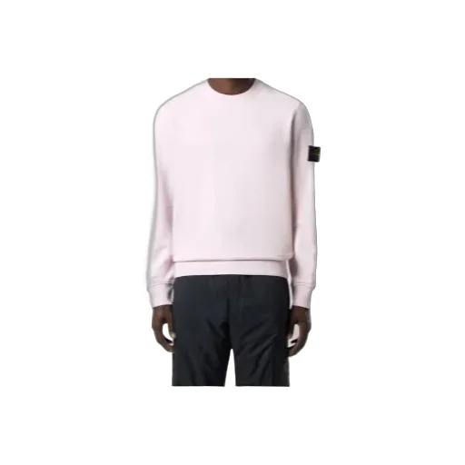 Stone Island Logo Patch Crewneck Sweatshirt