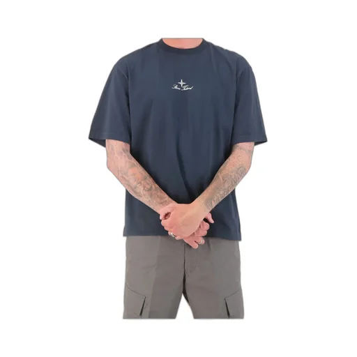 Stone Island Logo Printed Short-Sleeved T-Shirt