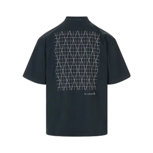 Stone Island Logo Printed Short-Sleeved T-Shirt