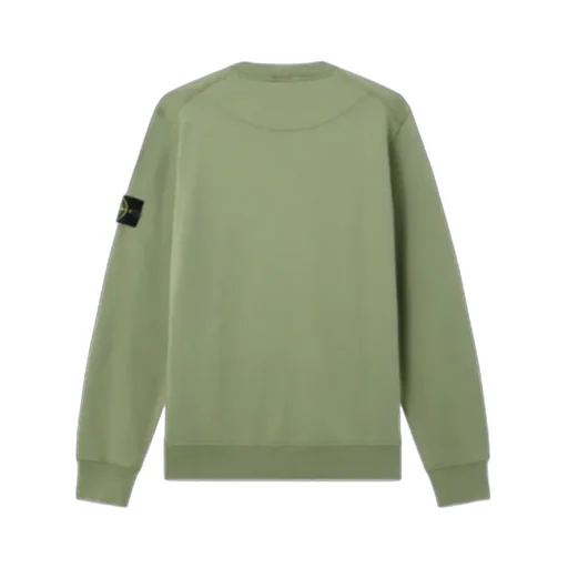 Stone Island Logo Patch Crewneck Sweatshirt
