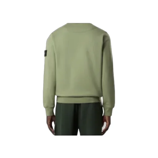 Stone Island Logo Patch Crewneck Sweatshirt