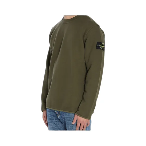 Stone Island Crewneck Long Sleeved Sweatshirt