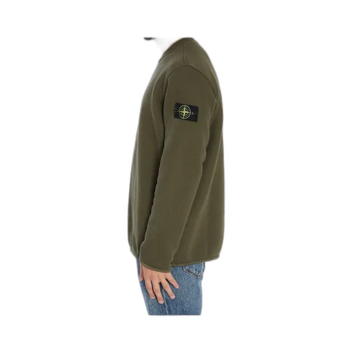 Stone Island Crewneck Long Sleeved Sweatshirt