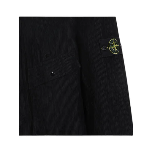 Corduroy Patch-Pocket Shirt