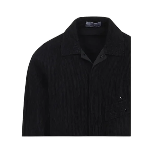 Corduroy Patch-Pocket Shirt
