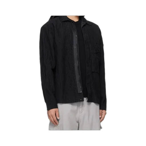 Corduroy Patch-Pocket Shirt