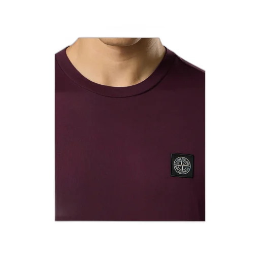 Stone Island Logo Patch Crewneck T-Shirt