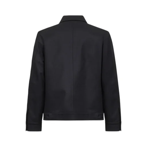 Stone Island Logo Patch Zip-Up Jacket