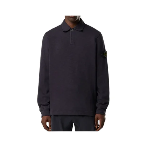 Long-Sleeved Polo Shirt