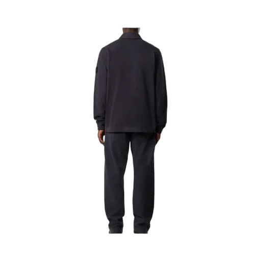 Long-Sleeved Polo Shirt