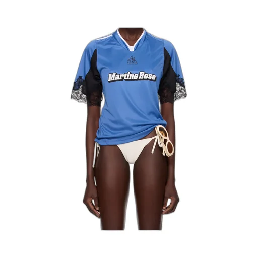 Lace Trim Football T-Shirt