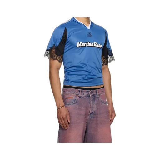 Lace Trim Football T-Shirt