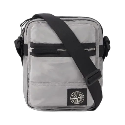 Stone Island Logo Patch Messenger Bag
