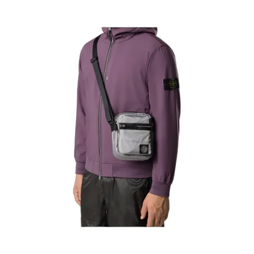 Stone Island Logo Patch Messenger Bag