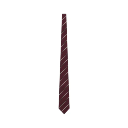 Saint Laurent Striped Wide Tie