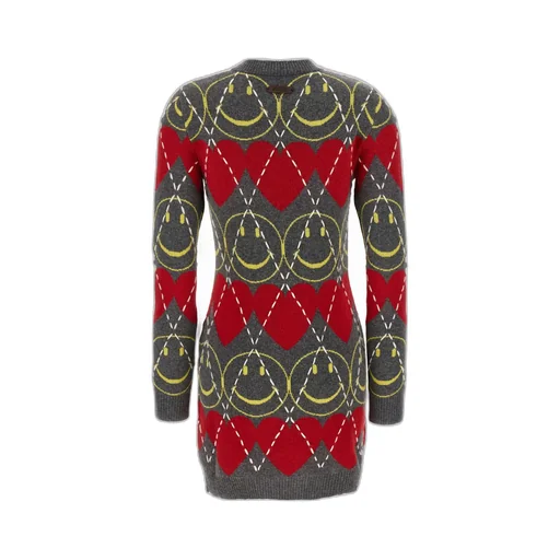 Moschino Smiley Face Crewneck Dress