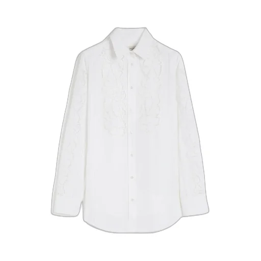 Weekend Max Mara Relaxed-Fit Embroidered Poplin Shirt
